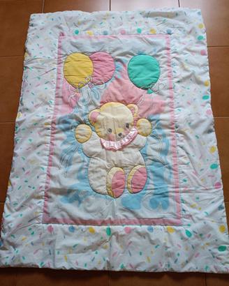 Piumino lettino bimbo cm 84x112