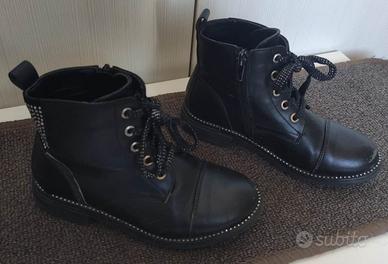 Stivaletti neri per bambina, misura 30