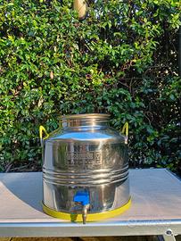 FUSTO IN ACCIAIO INOX 30 L NON ALIMENTARE
