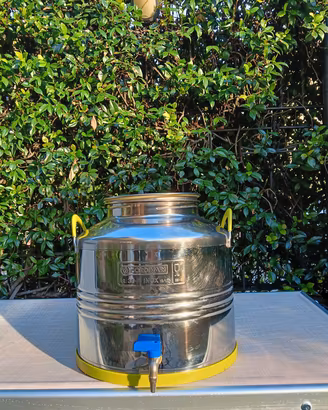 FUSTO IN ACCIAIO INOX 30 L NON ALIMENTARE