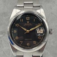 Rolex Oysterdate Precision Black Dial 34MM
