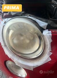 Rigenerazione fari auto ingialliti e opachi