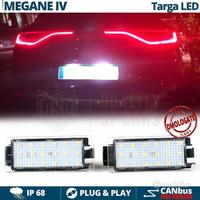Placchette Luci Targa LED per Renault Megane 4