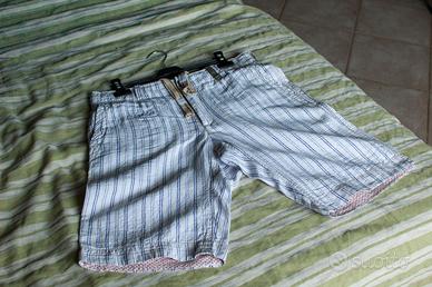 Shorts marca Ganesh, 100% lino