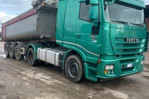 Stralis 500 + semirimorchio vasca 10 gomme