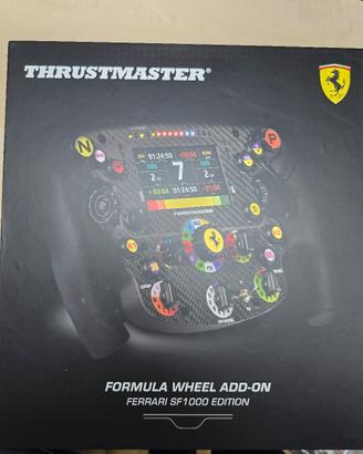 THRUSTMASTER FERRARI SF1000 + T-CHRONO PADDLES