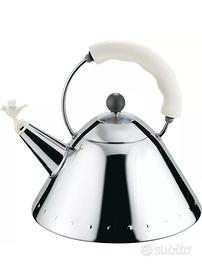 Alessi bollitore Michael Graves bianco - nuovo