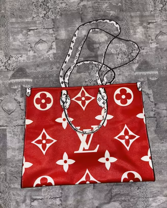 Louis Vuitton OnTheGo Bicolor Rossa