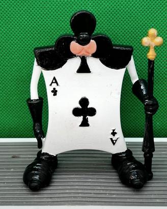 Carta Asso di fiori da Alice nel paese delle merav