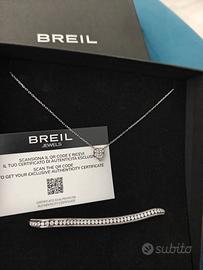 bracciale, collana punto luce breil