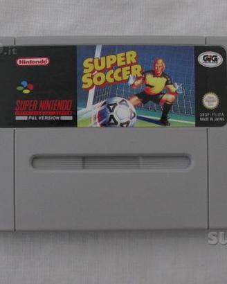 SNES Super soccer - Gioco Super Nintendo