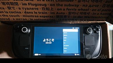 Steam Deck LCD 256gb con accessori