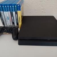 PS4 1TB + 9 giochi + controller