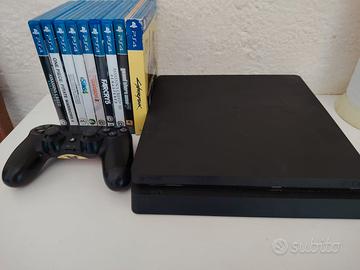 PS4 1TB + 9 giochi + controller