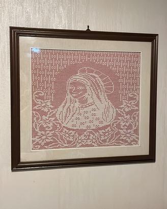 Quadro in feltro fatto a mano