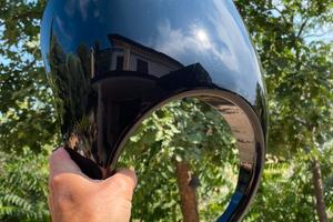 Cupolino nero lucido per harley davidson Sportster