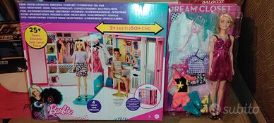 Barbie armadio dei sogni Bambola Bionda 25 accesso