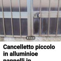 Cancelletto alluminio 50€
