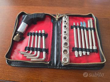 Trousse attrezzi vintage Agip - Kit emergenza auto