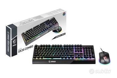Combo MSI Vigor GK30 Tastiera + Mouse