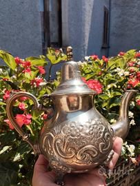 Antica Teiera Marocchina Argento 