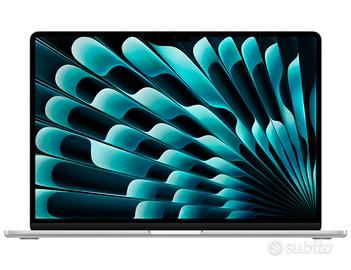 MacBook Air 15"  Chip Apple M4 con CPU 10  Argento