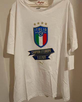 Maglia T-Shirt Puma nazionae Italia Euro 2020