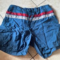 Costume Junior Club blu rosso e bianco