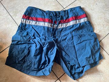 Costume Junior Club blu rosso e bianco