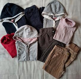 8 pezzi abbigliamento bambina 5/6 anni