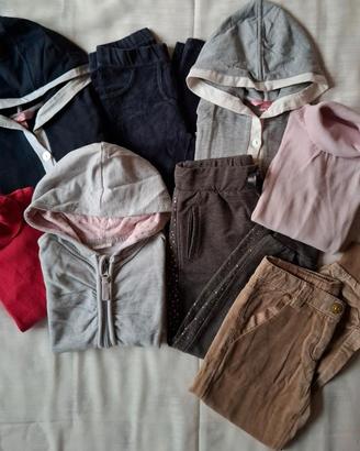 8 pezzi abbigliamento bambina 5/6 anni