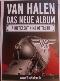 VAN HALEN 2012 PROMO POSTER - A DIFFERENT KIND OF