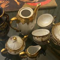 Vasetto greco+Servizio caffè ceramica bavienthal