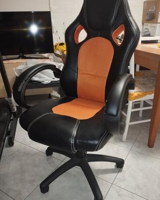 sedia , poltrona gaming 