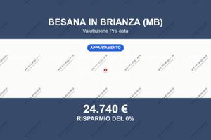 Immobile in asta di 142 m² con box auto a Besana i