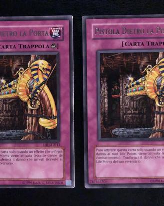 Yugioh pistola dietro la porta dr1 it043 rara 2x