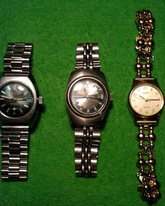 Orologi Arland , Tissot Seastar , Seiko  Alba