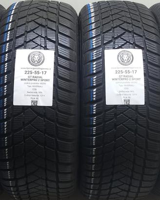 4 GOMME 225 55 17 GT RADIAL A68290
