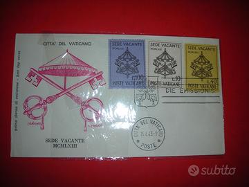 francobolli VATICANO, SEDE VACANTE 1963