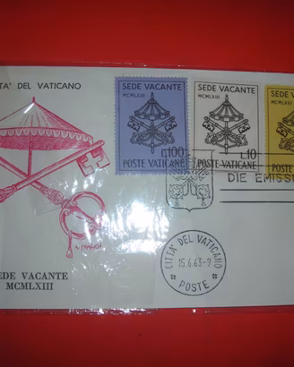 francobolli VATICANO, SEDE VACANTE 1963