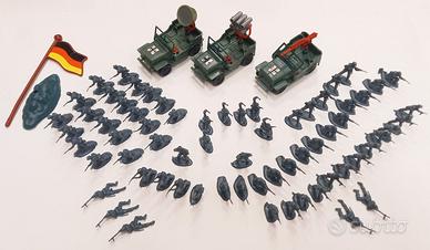 Soldatini HONG KONG 1/72 - AFRIKA KORPS con mezzi