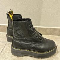 DR MARTENS STIVALI PLATFORM SINCLAIR - PELLE MORBI