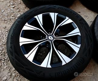 Cerchi e gomme nuove 17 originali renault