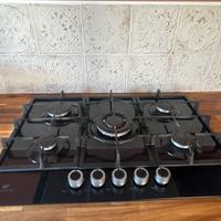 Piastra fuochi, cucina, gas