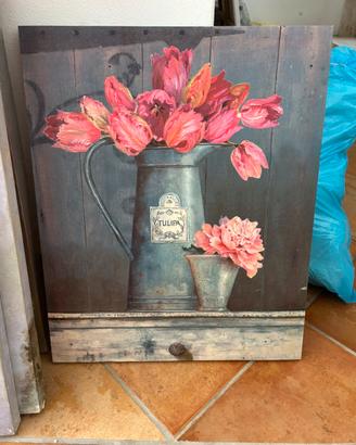 Quadro soggetto floreale