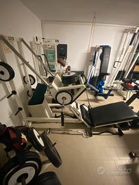 Pressa 45 Technogym +Standing leg curl
