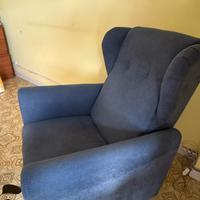 poltrona telecomandata reclinabile