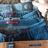 pantaloni jeans grandi marche tg 48, 50 (M/L)