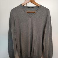 Maglione uomo Pal Zileri grigio chiaro taglia 54