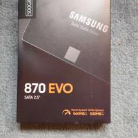 Hard disk SSD 500gb SATA 2.5" SAMSUNG 870 EVO